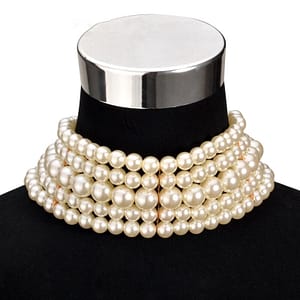 pearl choker necklace